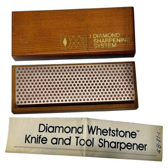 DMT Diamond Whetstone Knife and Tool Sharpener System with Instructions W6F - Picture 1 of 12